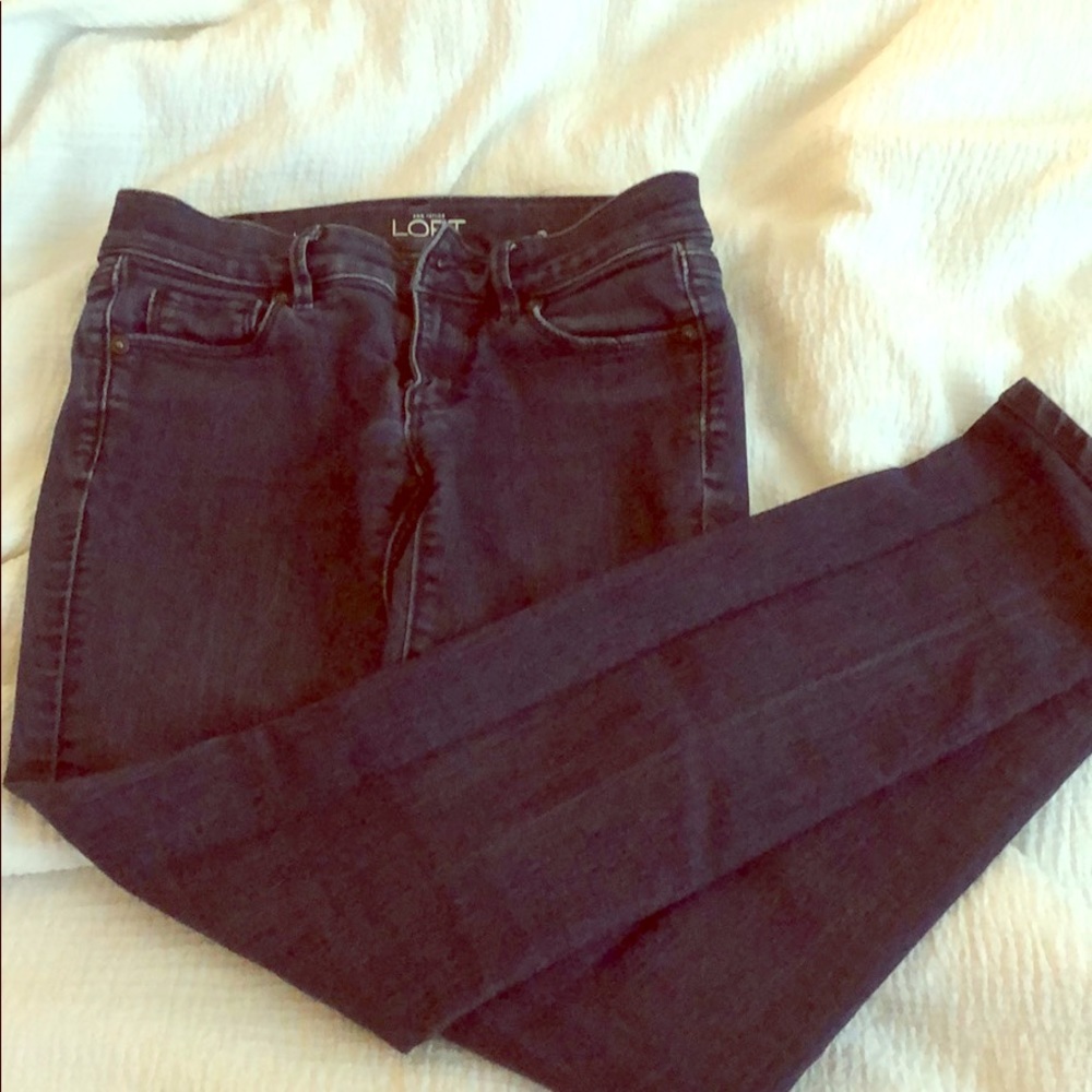 Modern straight loft jeans